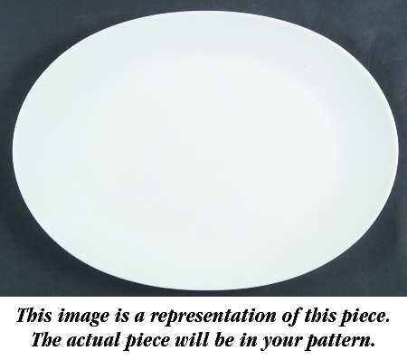 Japanese Quince (Gold Trim) 11" Oval Serving Platter