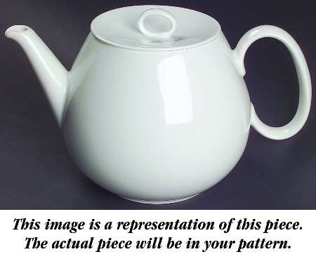 Ermine Teapot & Lid