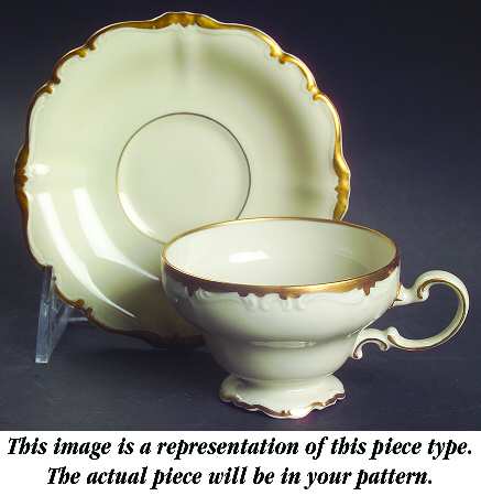 R603 Footed Demitasse Cup & Saucer Set