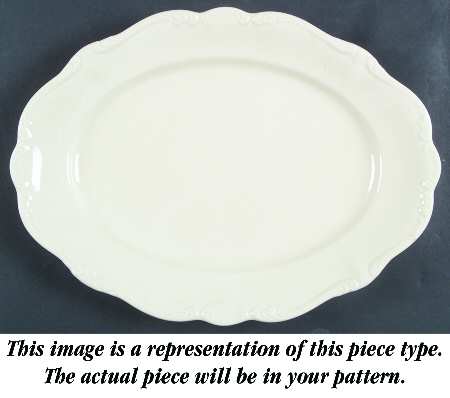 R603 12" Oval Serving Platter