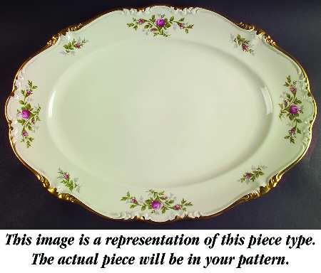 R466 19" Oval Serving Platter