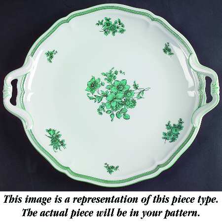R145 Handled Cake Plate