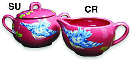 Songbird Garden Raspberry Creamer