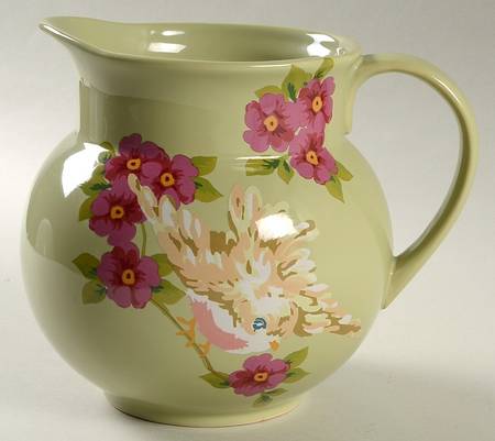 Songbird Garden Leaf 56 Oz Pitcher