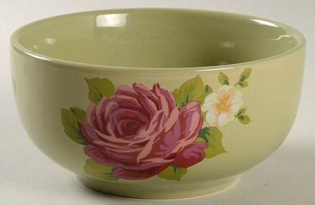 Songbird Garden Leaf Coupe Cereal Bowl