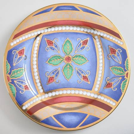 Gold Buffet (Ornaments) Salad Plate