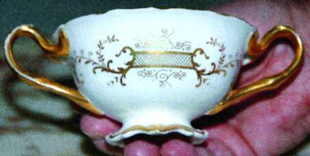 K9647 Footed Cream Soup Bowl by Royal Cauldon