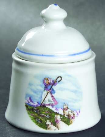 Heidi & Peter Child's Sugar Bowl & Lid