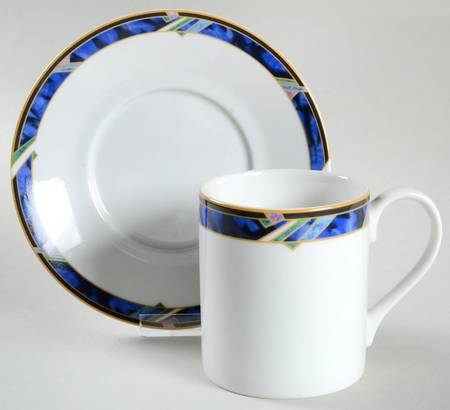 Contessa Flat Cup & Saucer Set