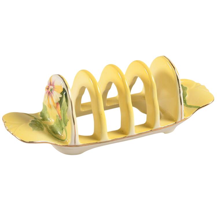 Petunia (Yellow) 4 Slice Toast Server