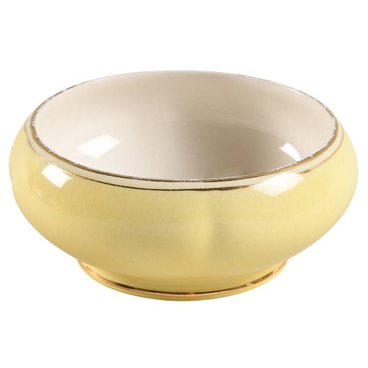 Petunia (Yellow) Sugar Bowl No Lid