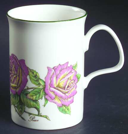 Botanical Flowers (Green Trim) by Roy Kirkham
