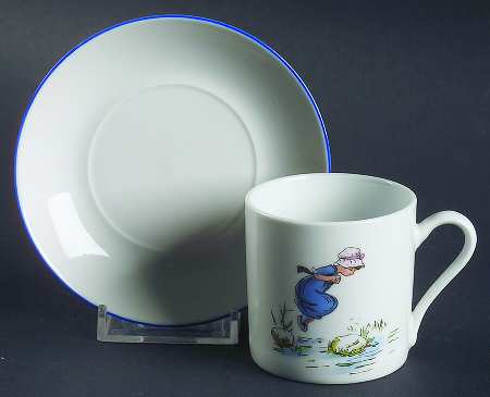 REU5 Flat Cup & Saucer Set