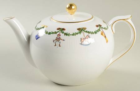 Star Fluted Teapot & Lid