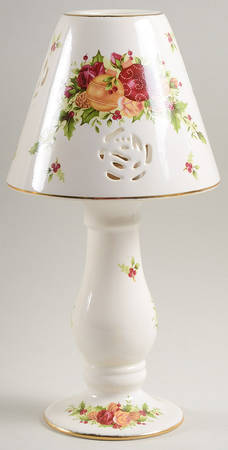 Old Country Roses Holiday (2006) Candle Lamp & Shade