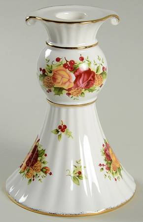 Old Country Roses Holiday (2006) 6" Candlestick