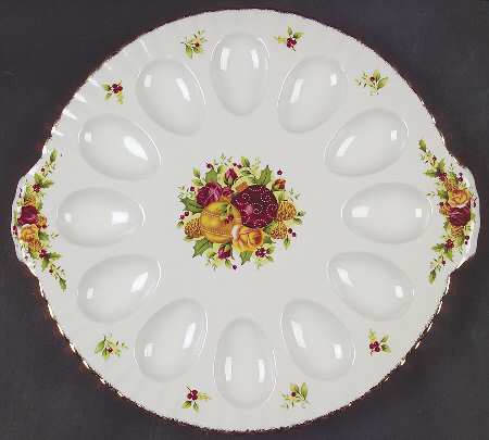 Old Country Roses Holiday (2006) Deviled Egg Plate