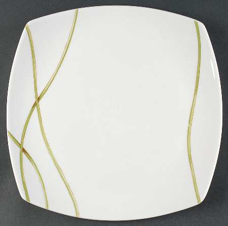 Water Lily Square Dinner Plate
