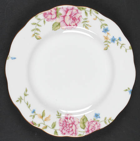 English Rose Salad Plate