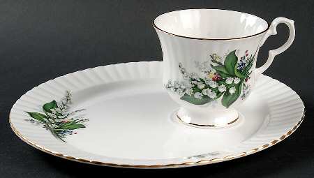 2577-12 Snack Plate & Cup Set