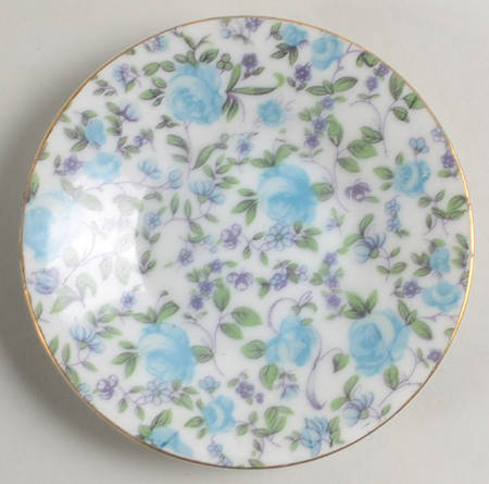 Devon Rose Saucer for Demitasse Cup