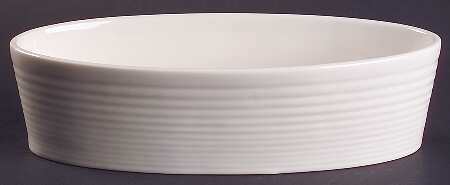 Maze White (Porcelain) 9" Pie Baking Plate