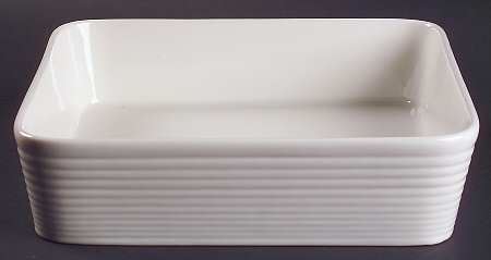 Maze White (Porcelain) 10" Square Roaster
