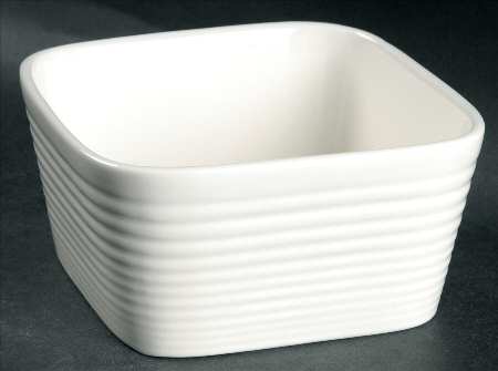 Maze White (Porcelain) 5" Square Roaster