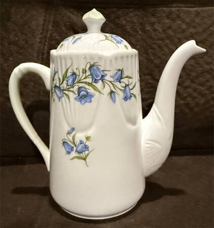 Blue Bell Coffee Pot & Lid