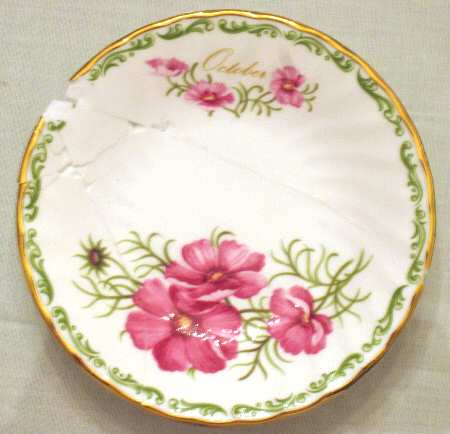 Flower of the Month Bread & Butter Plate