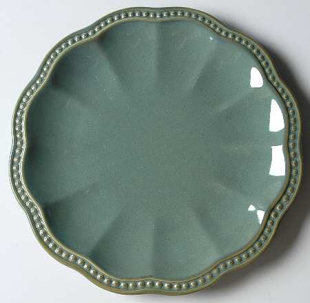Hobnail Green Salad Plate