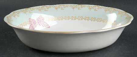 Zandra Rhodes 9" Oval Vegetable Bowl