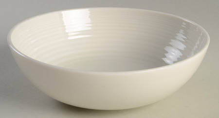 Maze White (Porcelain) 7" All Purpose Bowl