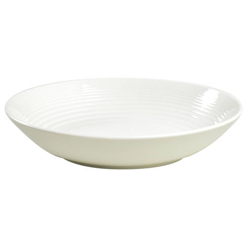 Maze White (Porcelain) 9" Soup/Pasta Bowl - Set of 4