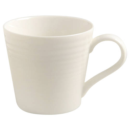 Maze White (Porcelain) Mug - Set of 4