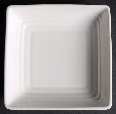 Maze White (Porcelain) Square Tidbit Tray
