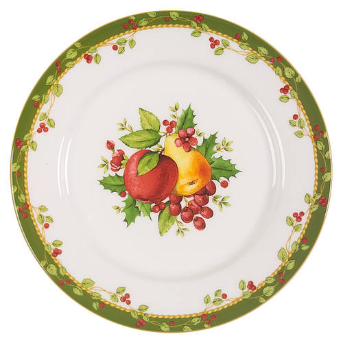 Winter's Garland Salad Plate