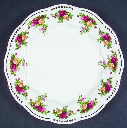Old Country Roses (Golden Pearl) Salad Plate