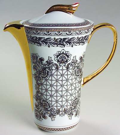 Margueterie Coffee Pot & Lid