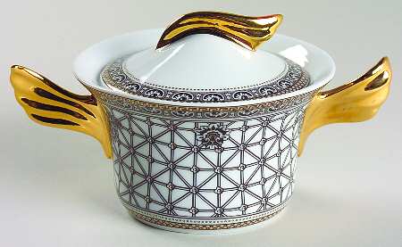 Margueterie Sugar Bowl & Lid
