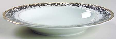Margueterie Large Rim Soup Bowl