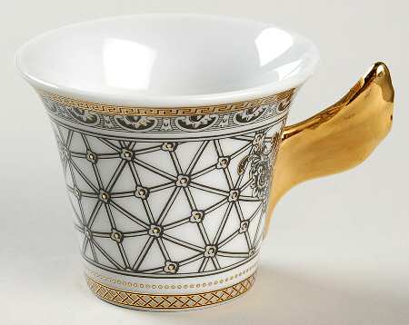 Margueterie Flat Demitasse Cup