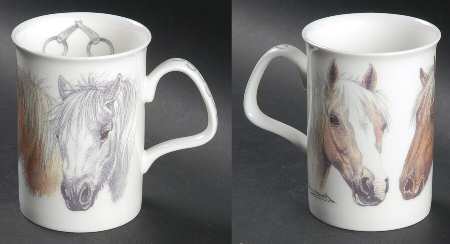 Horses Head Mug