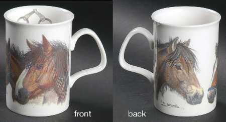 Horses Head Mug