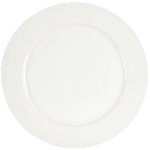 Classic White Coupe 12" Chop Plate (Round Platter)