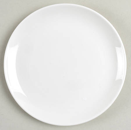 Classic White Coupe Salad Plate