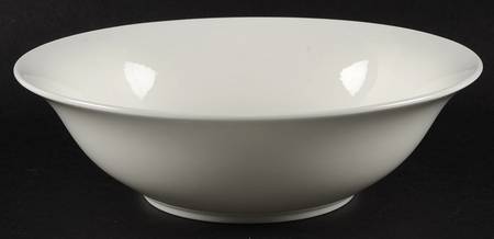 Classic White Coupe 8" Round Vegetable Bowl