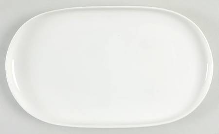 Everytime White 8" Oval Serving Platter