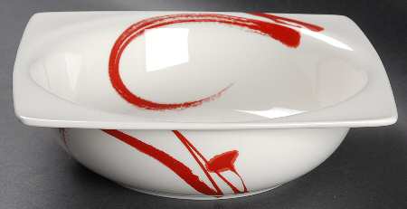 Paint It Red 8" Salad Serving Bowl