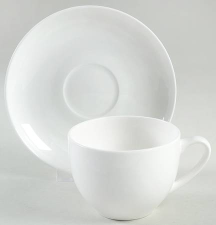 Pure Vanilla Cappuccino Cup & Saucer Set